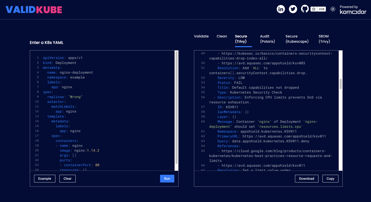 ValidKube interface
